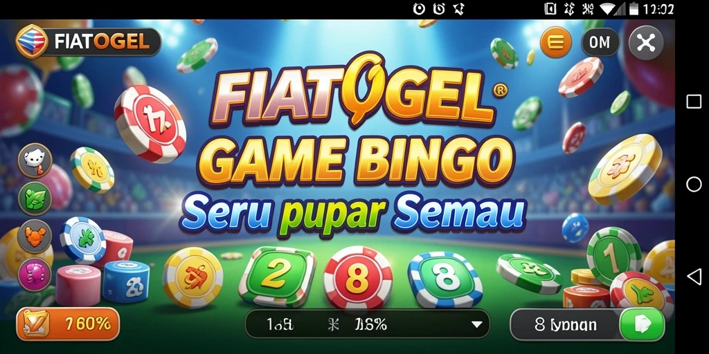 Tampilan gameplay seru di FIATOGEL dengan banyak pemain.