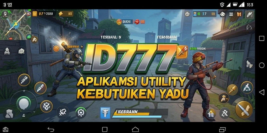 Tampilan antarmuka ID777 yang intuitif dan fungsional.