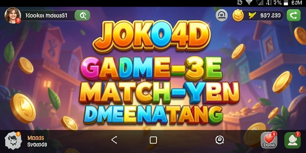 Tampilan gameplay seru dari JOKO4D yang memikat.