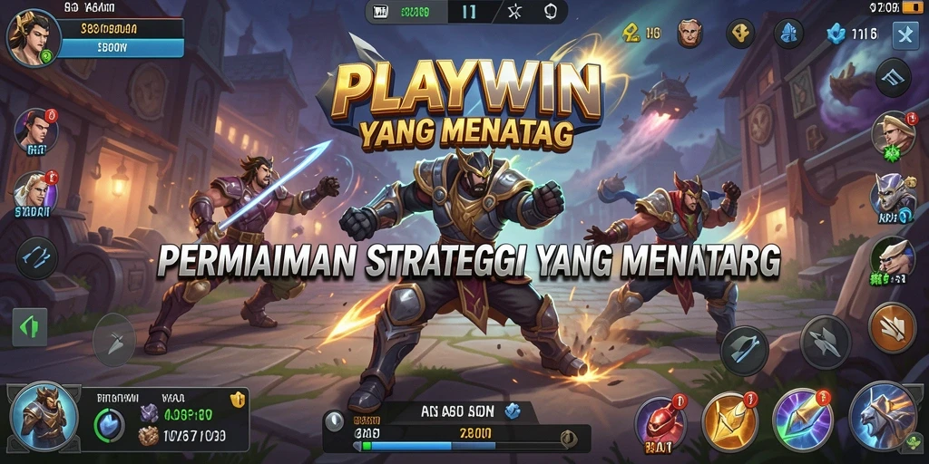 Tampilan gameplay menarik dalam <strong>PLAYWIN</strong> yang penuh strategi.