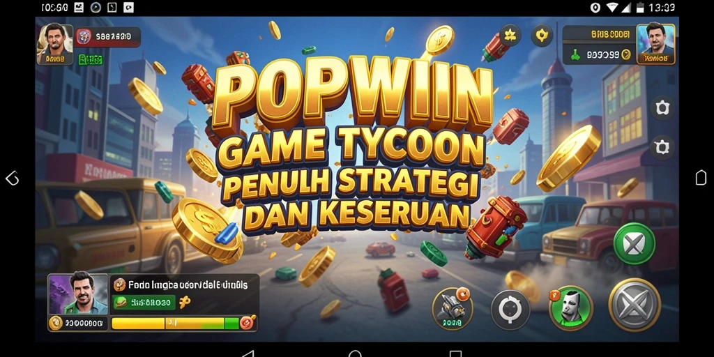 Screenshot utama menunjukkan gameplay seru dan strategi di <strong>POPWIN</strong>.