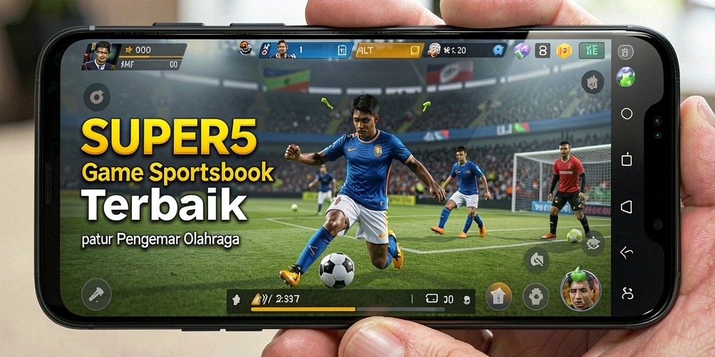 Tampilan gameplay Sportsbook SUPER5 yang menarik dan interaktif.