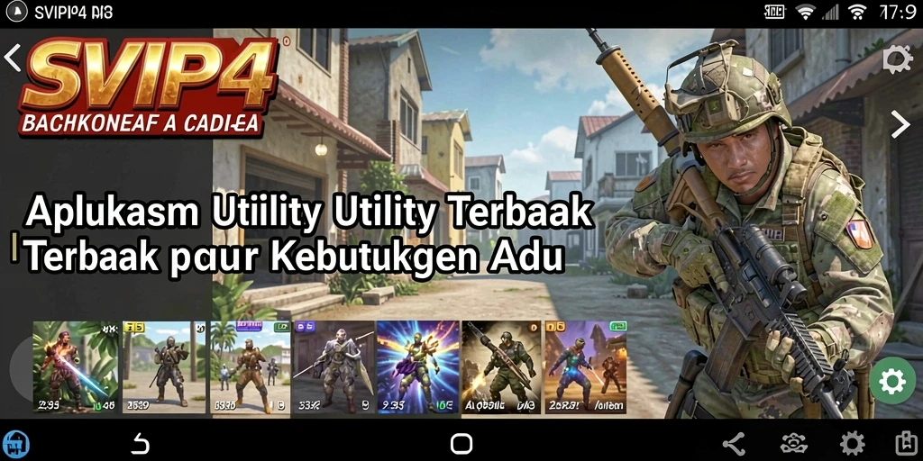 Tampilan antarmuka SVIP4 yang ramah pengguna dan ramah navigasi.